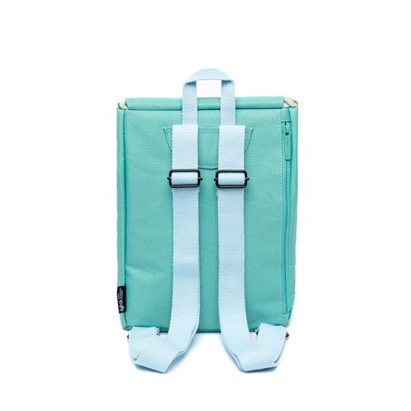 Lefrik Scout Mini Backpack Stripes Pool Green