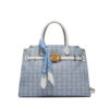 Liu Jo Nadie Boston Bag Blue Denim