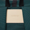 Sandqvist Ilon Backpack Dark Green with Natural Leather