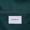 Sandqvist Ilon Backpack Dark Green with Natural Leather