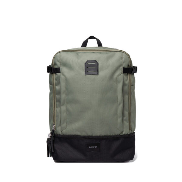 Sandqvist Alde Backpack Multi Clover Green