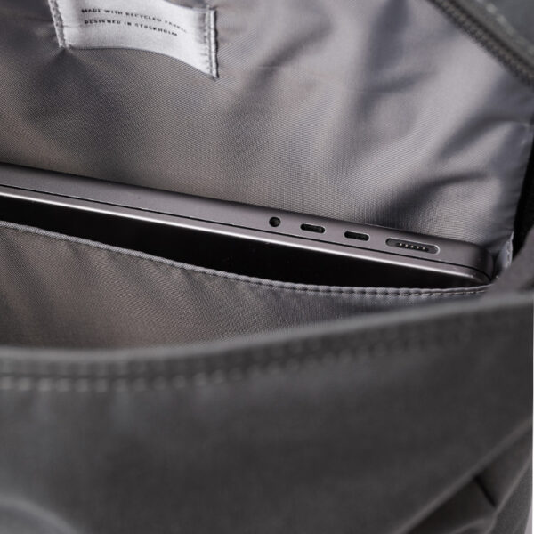 Sandqvist Dante Backpack Stone Grey with Natural Leather