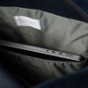 Sandqvist Dante Vegan Backpack Navy with Grey Webbing