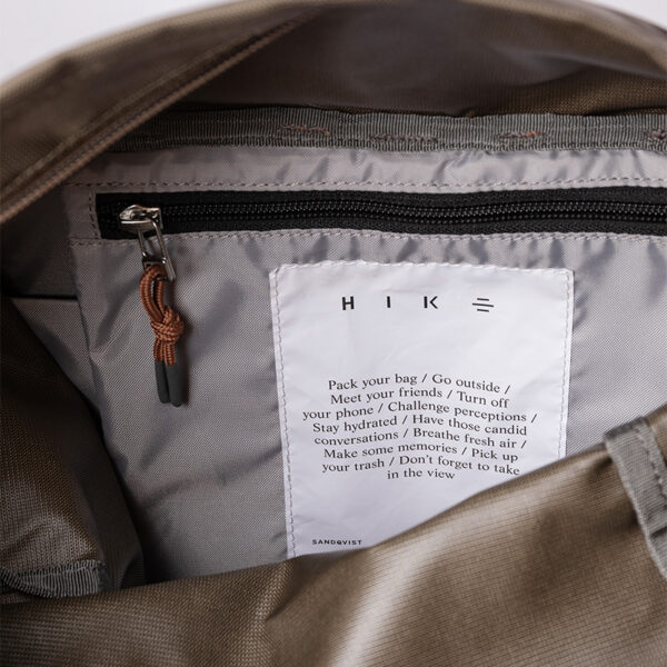 Sandqvist Forest Hike Backpack Multi Brown