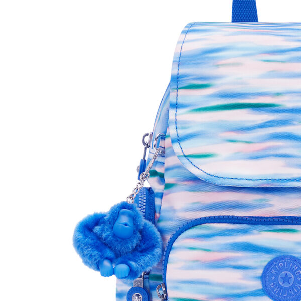 Kipling City Zip Mini Backpack Diluted Blue