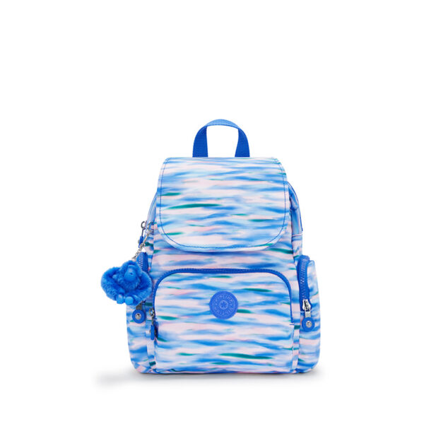 Kipling City Zip Mini Backpack Diluted Blue