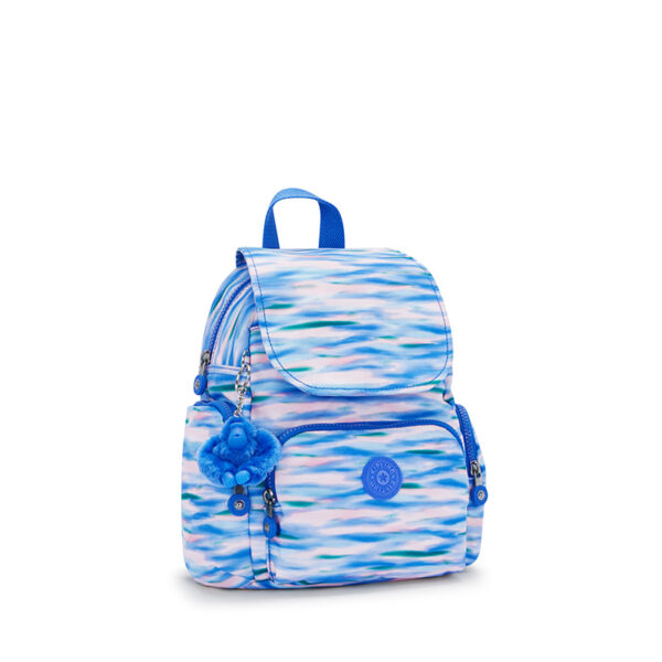 Kipling City Zip Mini Backpack Diluted Blue