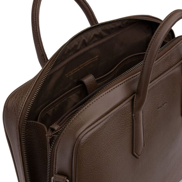 Matt & Nat Men's Briefcase Elon Black