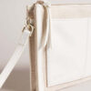 Ted Baker Handtas Aksia Canvas Cross Body Bag Ecru
