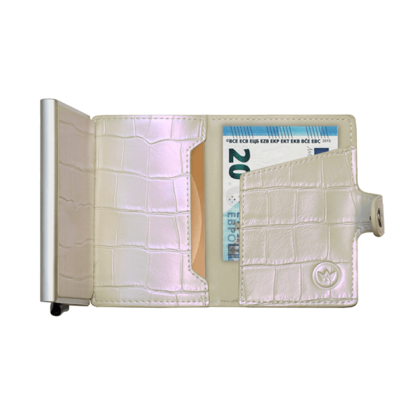 Prowallet Pasjeshouder Croco Pearl