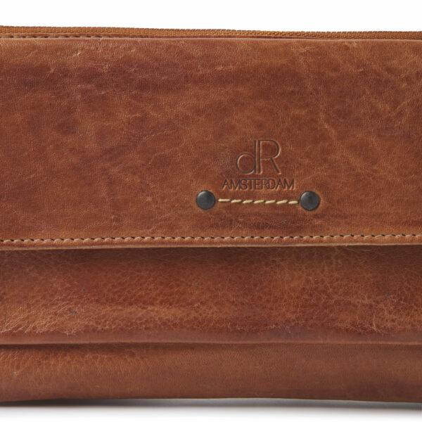 dR Amsterdam Schoudertas / Clutch Camel