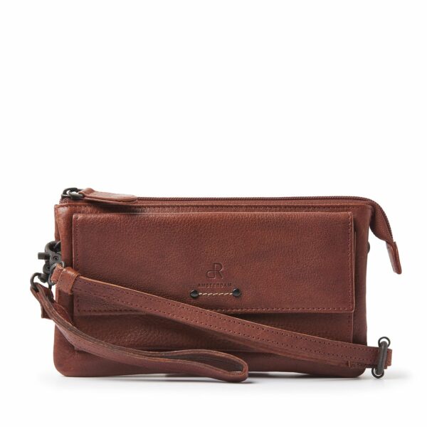 dR Amsterdam Schoudertas / Clutch Camel