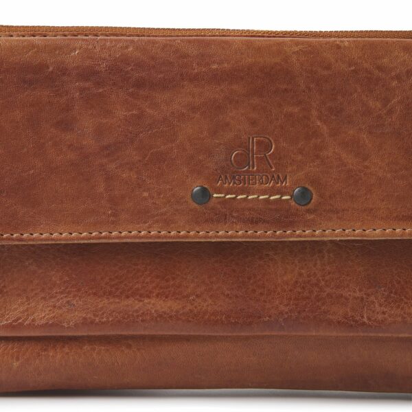 dR Amsterdam Schoudertas / Clutch Camel