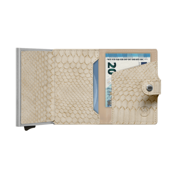 Prowallet Pasjeshouder Snake Beige