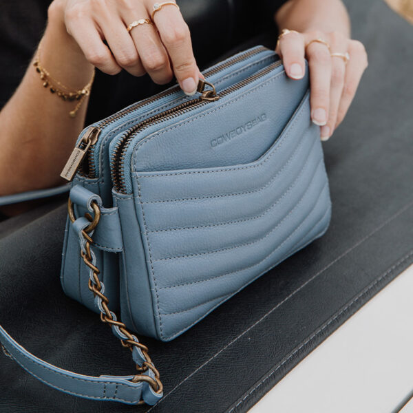 Cowboysbag Crossbody Britt Double Elemental Blue