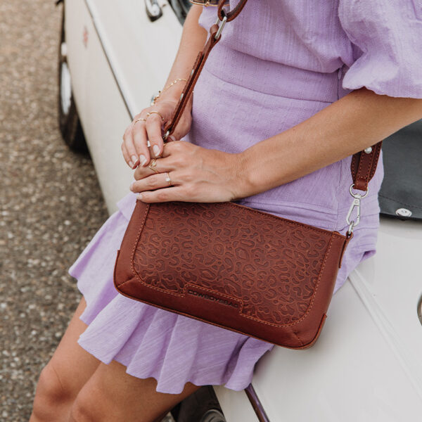 Cowboysbag Crossbody Fairway Cognac
