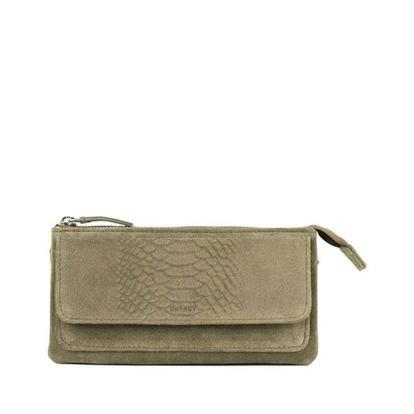 DSTRCT Portland Road Clutch Khaki