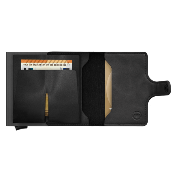 Prowallet Pasjeshouder Plus Deluxe Black