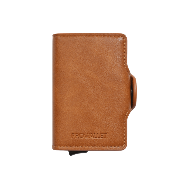 Prowallet Pasjeshouder Double Caramel Bruin