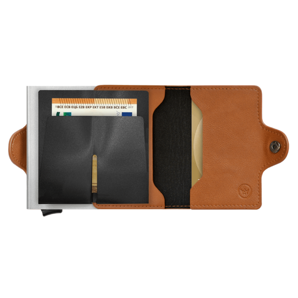 Prowallet Pasjeshouder Double Caramel Bruin