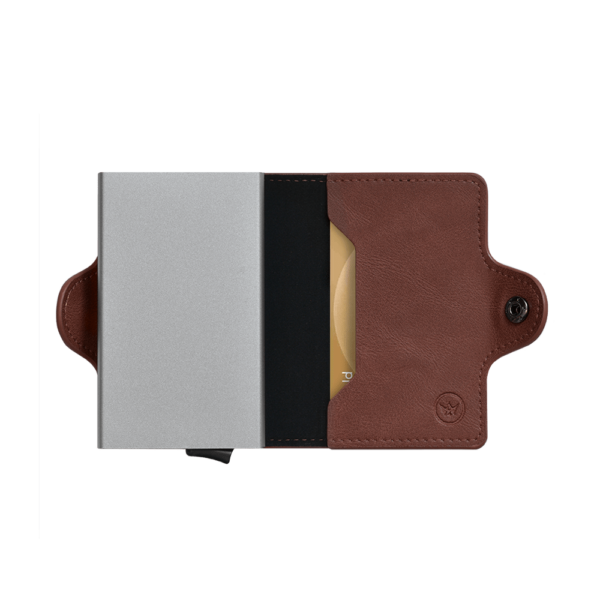 Prowallet Pasjeshouder Double Koffie Bruin