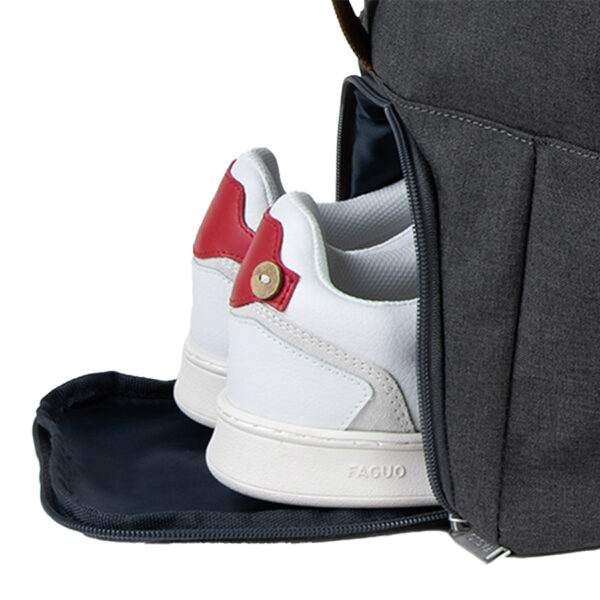 Faguo Sac Weekend Syn Woven Grey