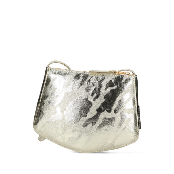 Fred de la Bretonière BEAU Metallic Crossbody Light Gold