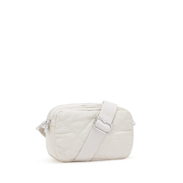 Kipling Milda Crossbody Bag Quilted Airy Beige