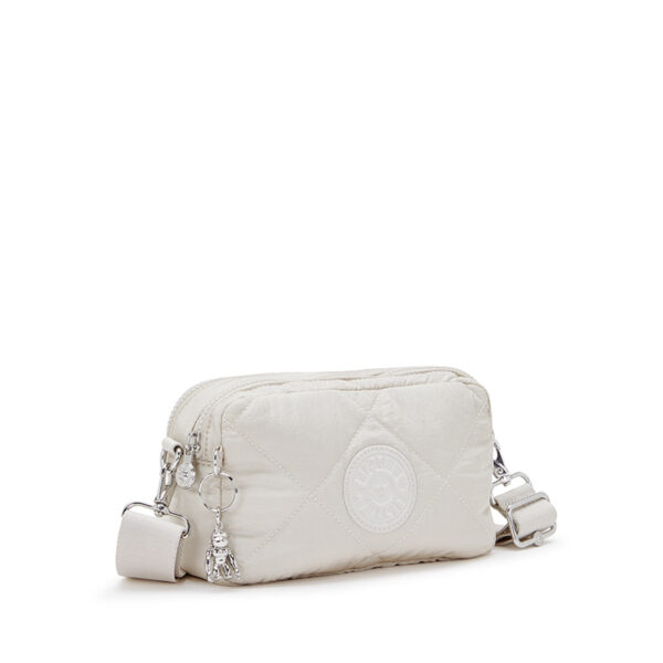 Kipling Milda Crossbody Bag Quilted Airy Beige