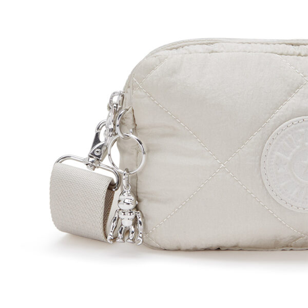 Kipling Milda Crossbody Bag Quilted Airy Beige