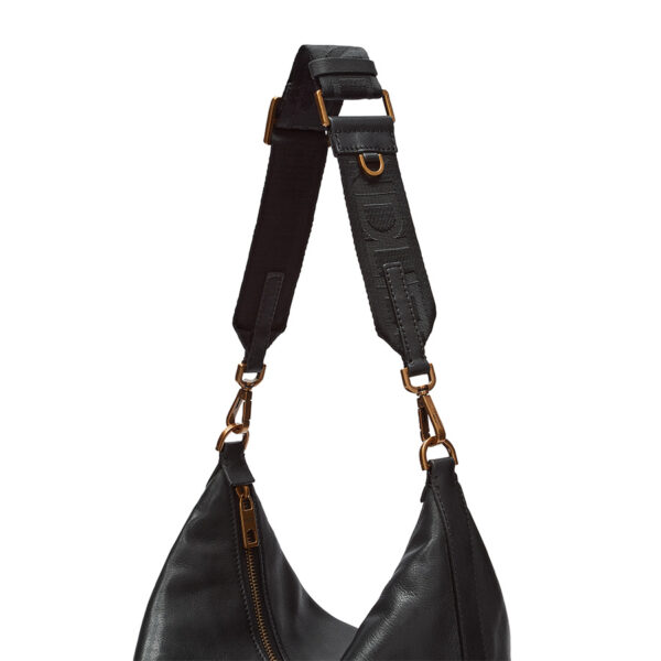 LIEBESKIND BERLIN Paris Sheep Hobo M Black