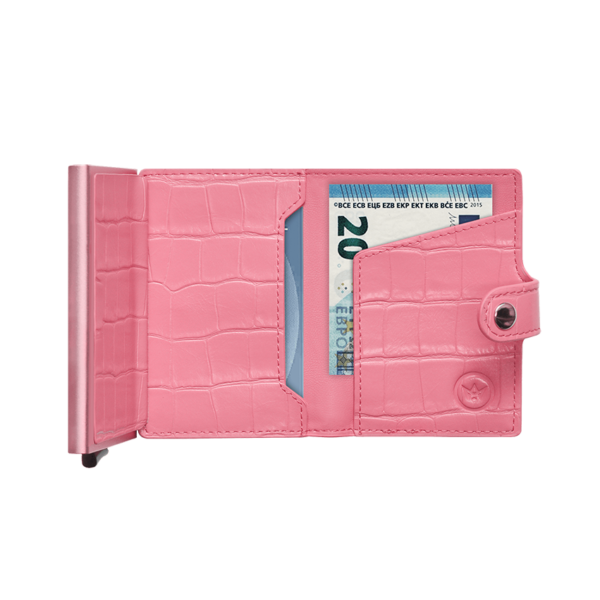 Prowallet Pasjeshouder Croco Pink
