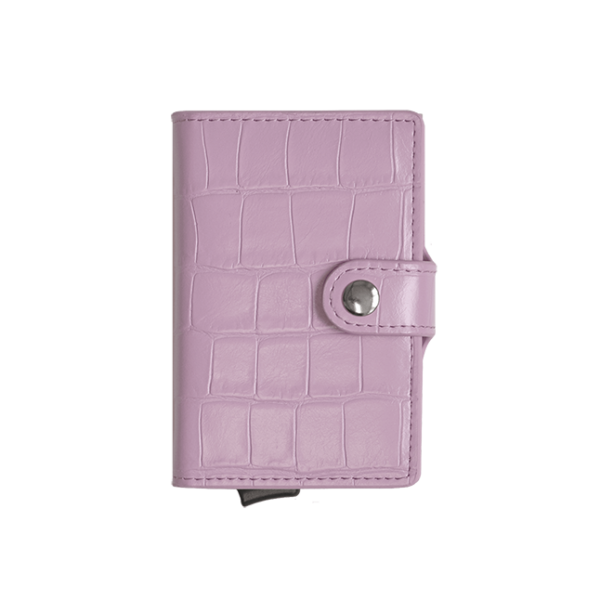 Prowallet Pasjeshouder Croco Lilac