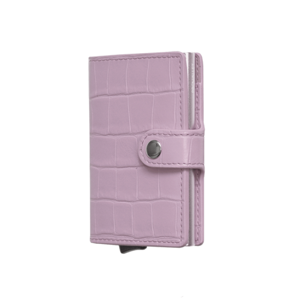 Prowallet Pasjeshouder Croco Lilac
