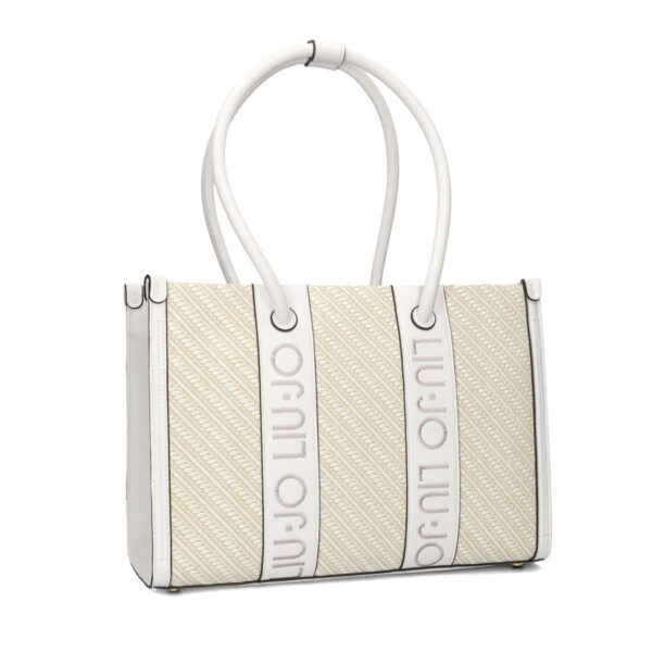 Liu Jo Tanisha Shopping Bag Off White