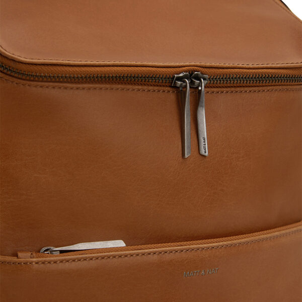 Matt & Nat Dean Vintage Backpack Chili Matte Nickel