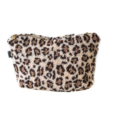 Pouch Teddy Brown Leopard