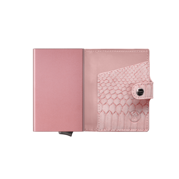 Prowallet Pasjeshouder Snake Salmon Pink