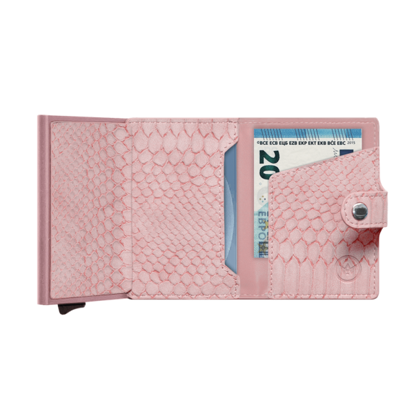 Prowallet Pasjeshouder Snake Salmon Pink