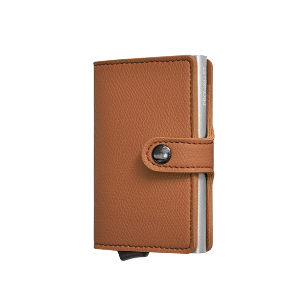 Prowallet Pasjeshouder Plus Ribbel Caramel