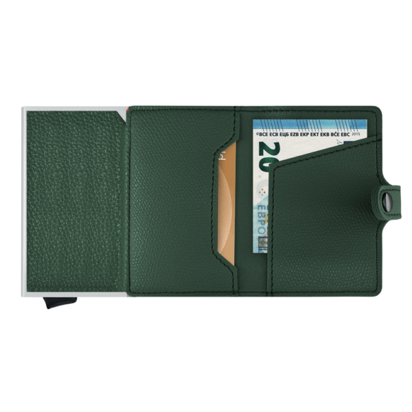 Prowallet Pasjeshouder Plus Ribbel Forest Green