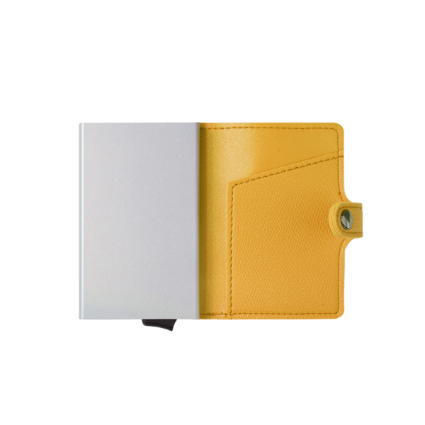 Prowallet Pasjeshouder Plus Ribbel Yellow