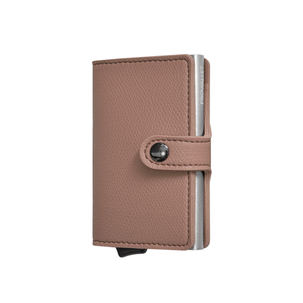 Prowallet Pasjeshouder Plus Ribbel Medium Brown