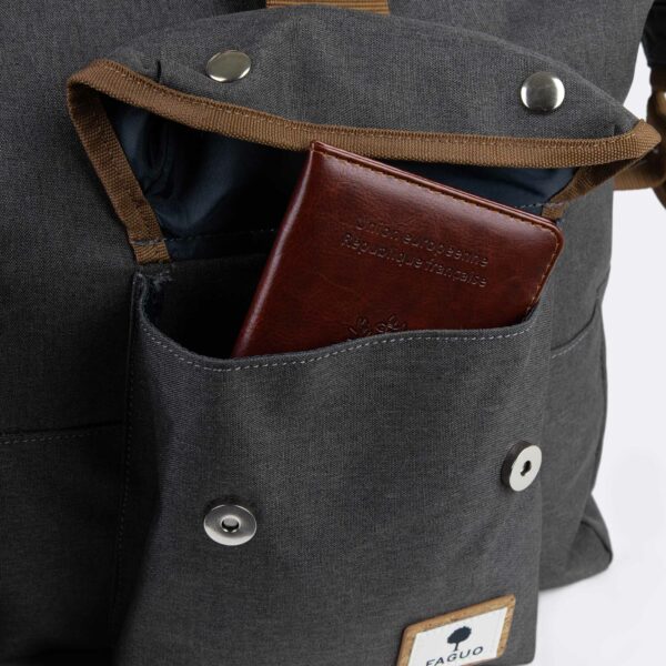 Faguo Sac Weekend Syn Woven Grey