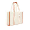 Ted Baker Georjey Branded Webbing Canvas Tote Natural