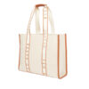 Ted Baker Georjey Branded Webbing Canvas Tote Natural