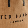 Ted Baker Pallmer Faux Raffia Large Icon Bag Natural