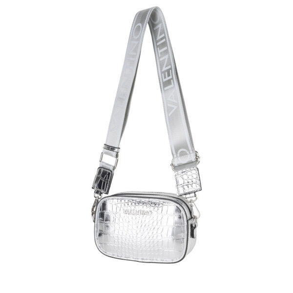 Valentino Miramar Camera Bag Argento