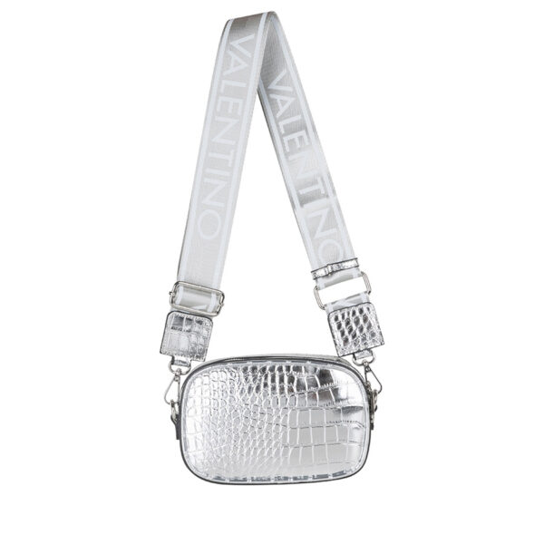Valentino Miramar Camera Bag Argento