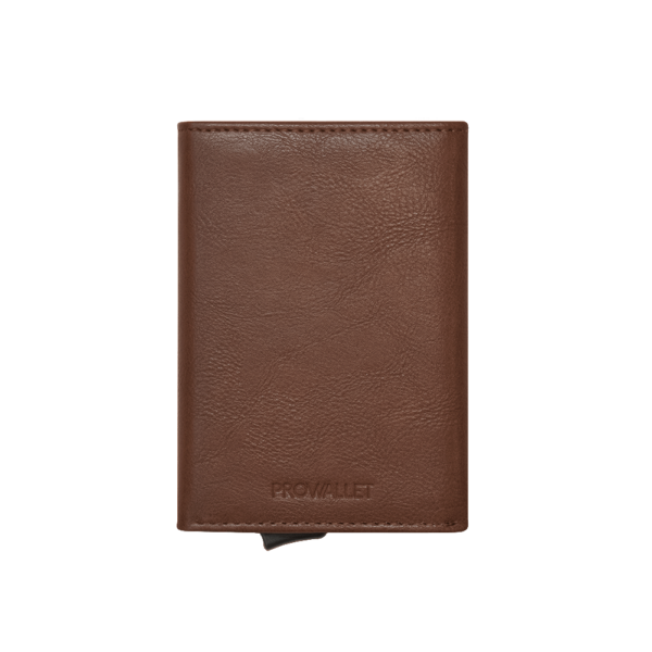 Prowallet Pasjeshouder Zipper Classic Coffee